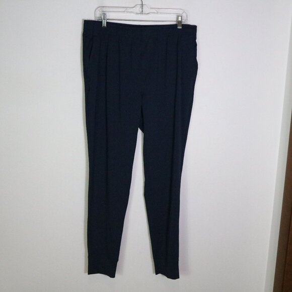 Rhone Men Jogger Pant Size Large Navy Pull On Athletic Workout Casual 29" Inseam